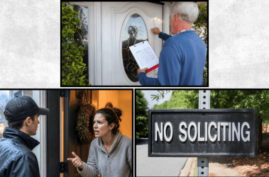 Confusion Over Solicitation and Political Canvassing Creates Friction, Conflict